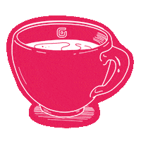 Cafe Branding Sticker by Guerra Propaganda