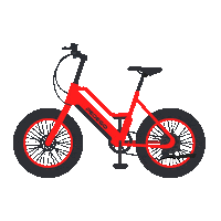 pedegoelectricbikes fun bicycle element ebike Sticker