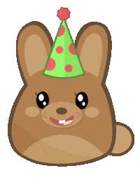 Bunny Rabbit Sticker by Kids Party World
