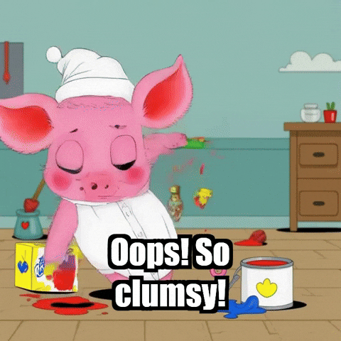 Kitchen Spill GIF by The Pigasso