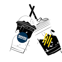 Coffee Break Sticker by BURST Creative Group
