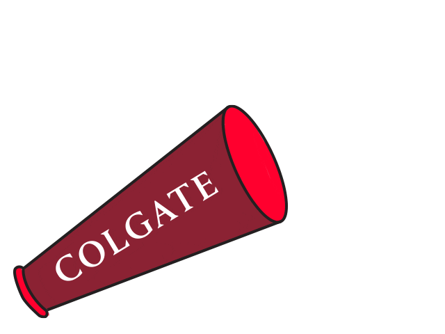 Celebration Sticker by Colgate University