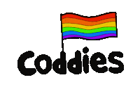Gay Pride Smile Sticker by Coddies