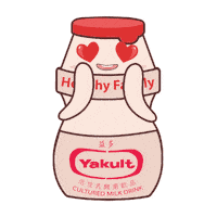 Heart Love Sticker by Yakult Singapore