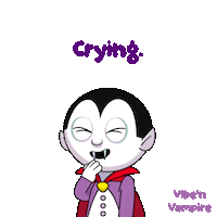 Halloween Crying Lol Sticker by VeeFriends