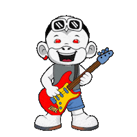 Rock Vibe Sticker by Zhot