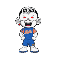 New York Mets Win Sticker by Zhot