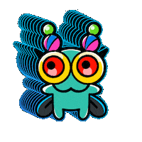 1Peloltte kawaii fly buzz peloltte Sticker