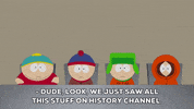 talking history channel GIF by South Park 