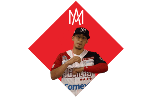 mexico hand Sticker by Aguilas de Mexicali Baseball Club