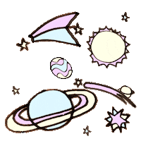 life star Sticker