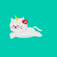 Happy Cat Day GIF by Jessica Lau