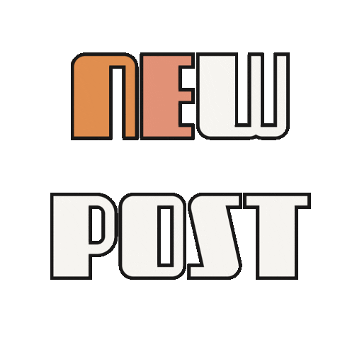 New Post Sticker