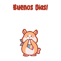 Good Morning Buenos Dias Sticker by SoyandMochi