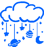 curlysmurfette curlysmurfette iyigeceler curlysmurfette goodnight Sticker