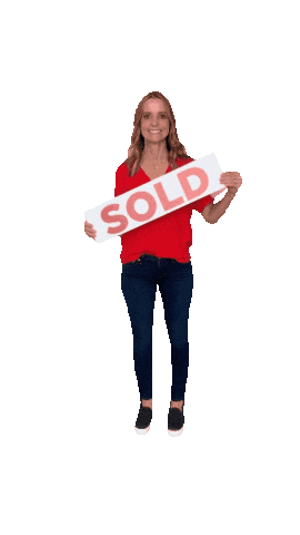Jenstanbroughrealestate giphyupload real estate sold kicking Sticker