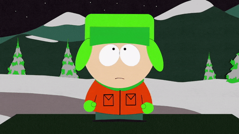 looking up kyle broflovski GIF by South Park 
