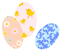 Easter Eggs Sticker