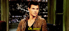 unimpressed taylor lautner GIF
