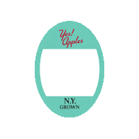 yesapples apple apples yesapples Sticker