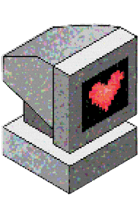 Computer Pixel Art Sticker by Mozilla