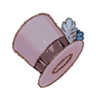 Hat Zoom Sticker