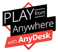 AnyDesk_ remotework anydesk playfromanywherewithanydesk accessnow Sticker