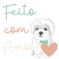 Dogs Love Sticker by Jana Guardanapos