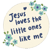Jesus Love Sticker