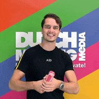 DutchMovingMedia party birthday shocked confetti GIF