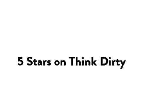 5 stars Sticker by Think Dirty