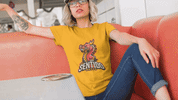 girl eating GIF