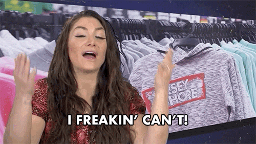 I Cant Jersey Shore GIF by Jersey Shore Family Vacation