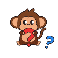 Question Mark What Sticker by Chimpers