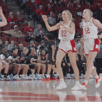 Womens Basketball Nebrasketball GIF by Huskers