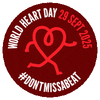 Worldheartday Sticker by World Heart Federation