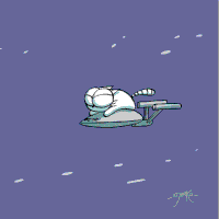 cat space GIF by marko