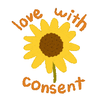 Flower Love Sticker by Recognize Violence, Change Culture