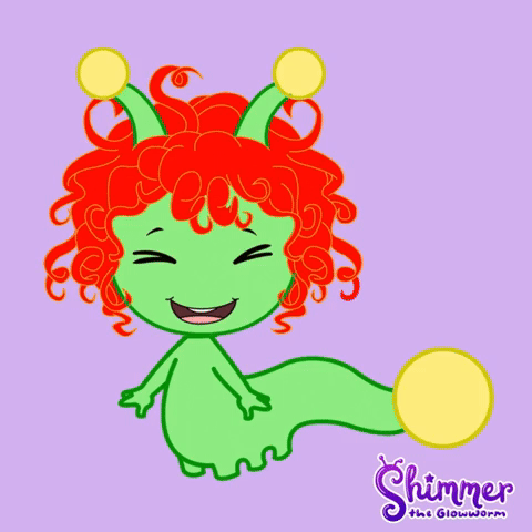 Ember laughing purple