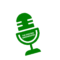 Thegolfinggreenkeeper golf podcast golfing golfer Sticker