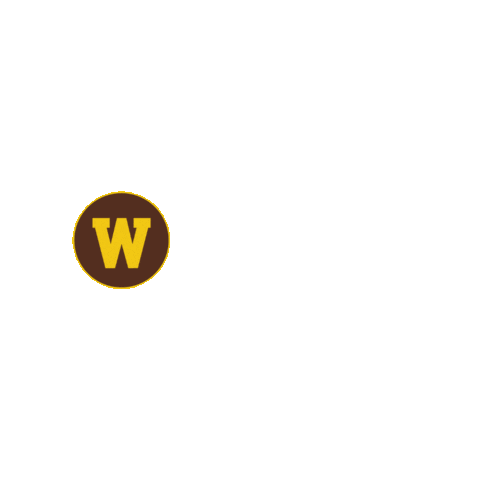 Broncos Sticker by WMU Alumni