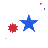 Red White And Blue Celebration Sticker by U.S. Bank