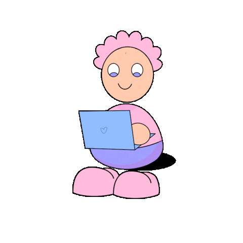 Work From Home Sticker Sticker by Fatman