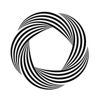 xponentialdesign black and white simple minimal geometry GIF