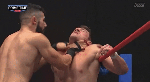 Prime Time Chop GIF by United Wrestling Network