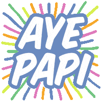 Ohno Papi Sticker by Christina Elleni