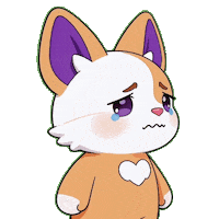 Cat Love Sticker by Debellum