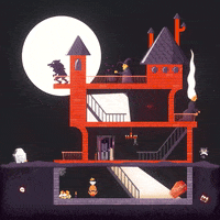 vishav halloween scary spooky witch GIF