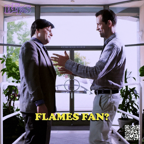 Calgary Flames GIF by Marcel Katz / The Art Plug