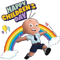 Childhood Memories Celebration Sticker by Chhota Bheem